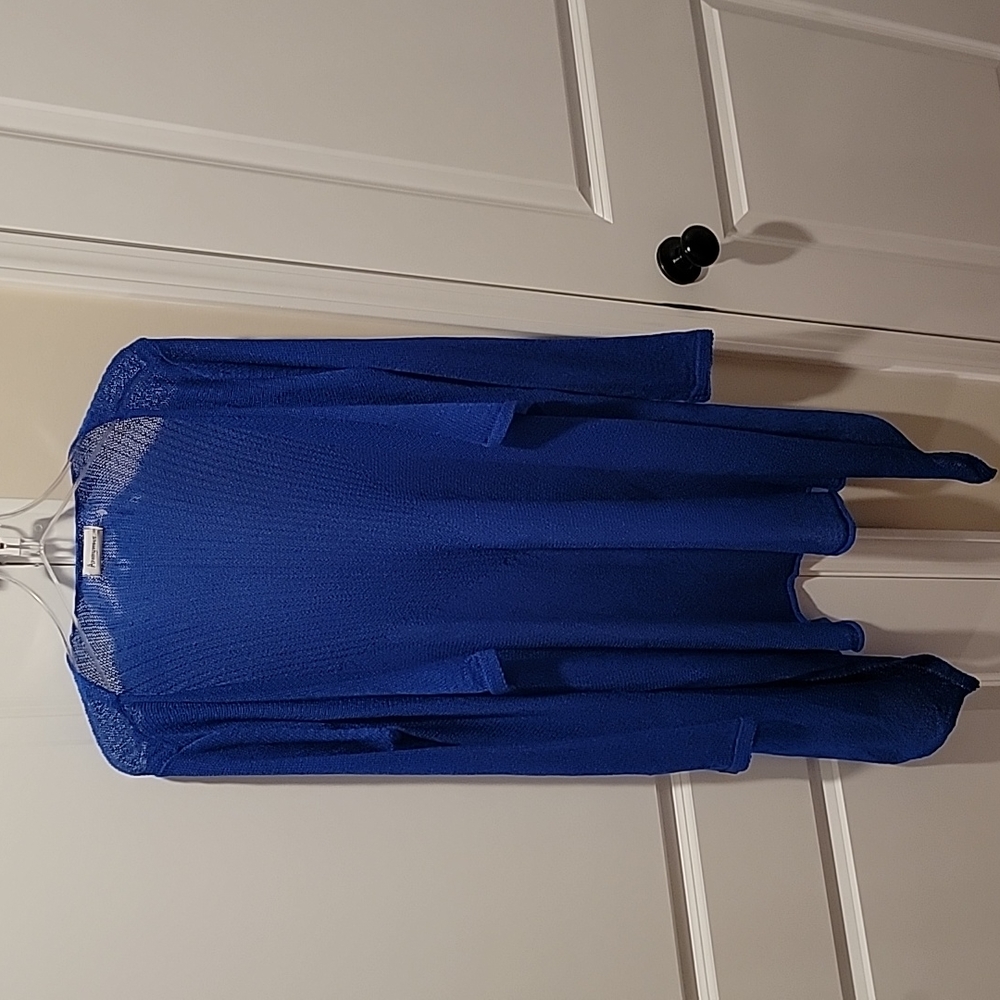 Anonymous blue blue cardigan NWOT